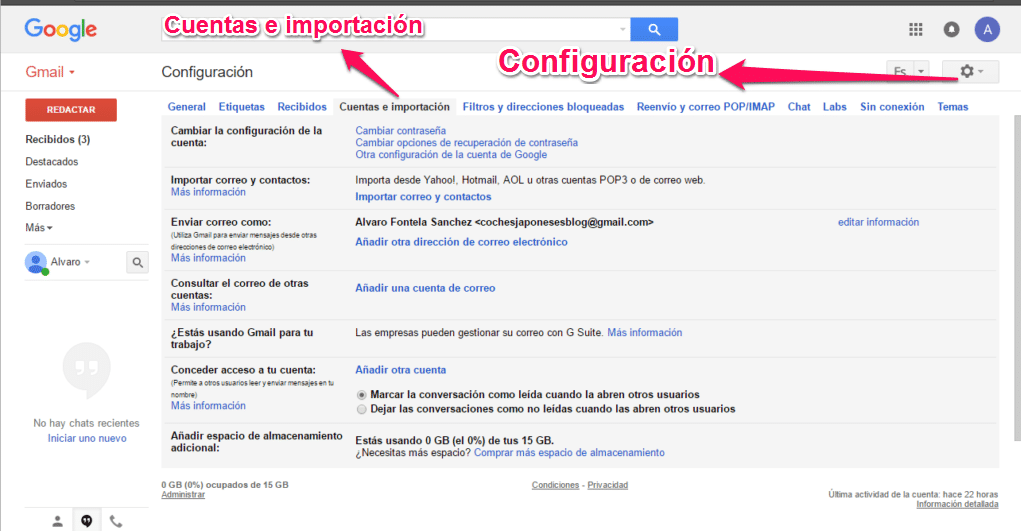 correo corporativo con gmail