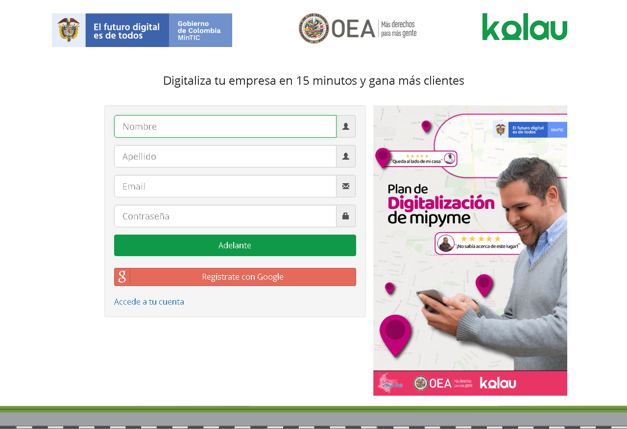 MinTic páginas web gratis y en solo 15 minutos Gobierno colombia páginas web gratis