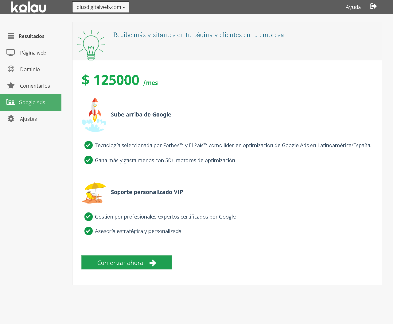 MinTic páginas web gratis y en solo 15 minutos kolau adwords