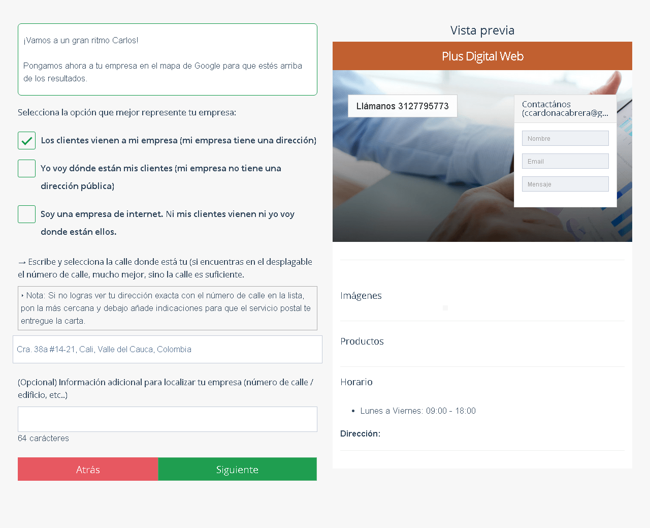 paginas web gratis ministerio comunicación